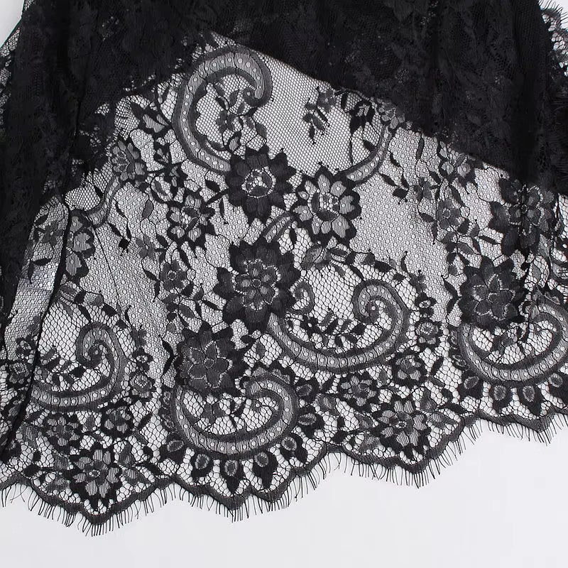 Womens Lace Nightgowns Sex Backless Nightdress Sexy Sleepwear Ladies See through Lingerie Nightie Exotic Nightwear Dressing Gown